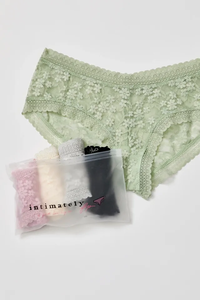 Daisy Lace Low-Rise Hipster 5-Pack Undies