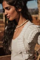 Just A Dream Necklace by Free People, Ivory, One Size