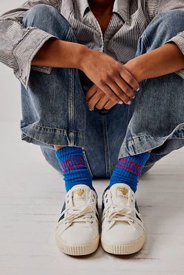 Mother Wild Thang Socks by MOTHER at Free People, Cobalt, One Size