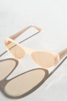 INDY Liotta Sunglasses by INDY at Free People, Peach, One Size
