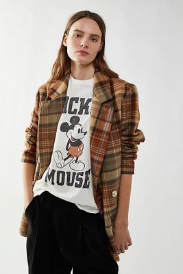 Classic Mouse Tee by Junk Food at Free People, Vintage White,