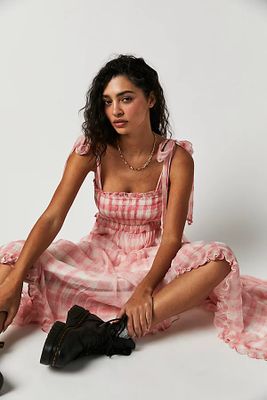 Dorothy Gayle Maxi Dress by Free People, Pink Combo,