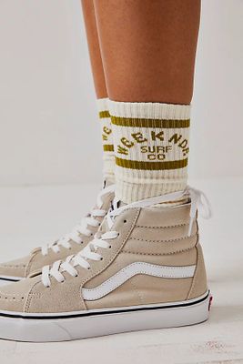 WeekNDR Socks by WeekNDR at Free People, Ivory, One Size