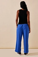Livin' It Cotton-Linen Pants