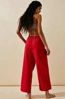 Livin' It Cotton-Linen Pants