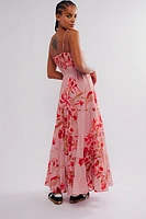 Sundrenched Printed Maxi Dress