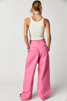 Denimist Blair Double-Pleated Pants