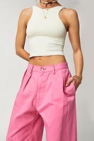 Denimist Blair Double-Pleated Pants