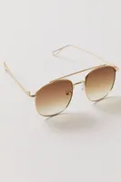 Georgiana Aviator Sunglasses