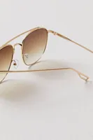 Georgiana Aviator Sunglasses