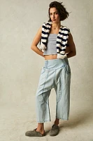 We The Free Lunan Crop Harem Jeans