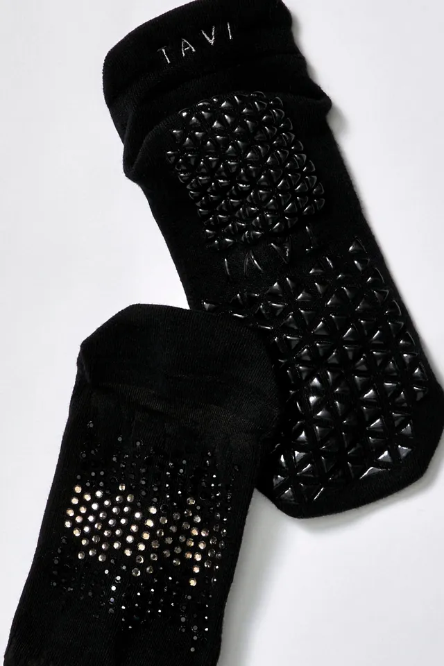 Tavi Noir Savvy Ebony non-slip socks