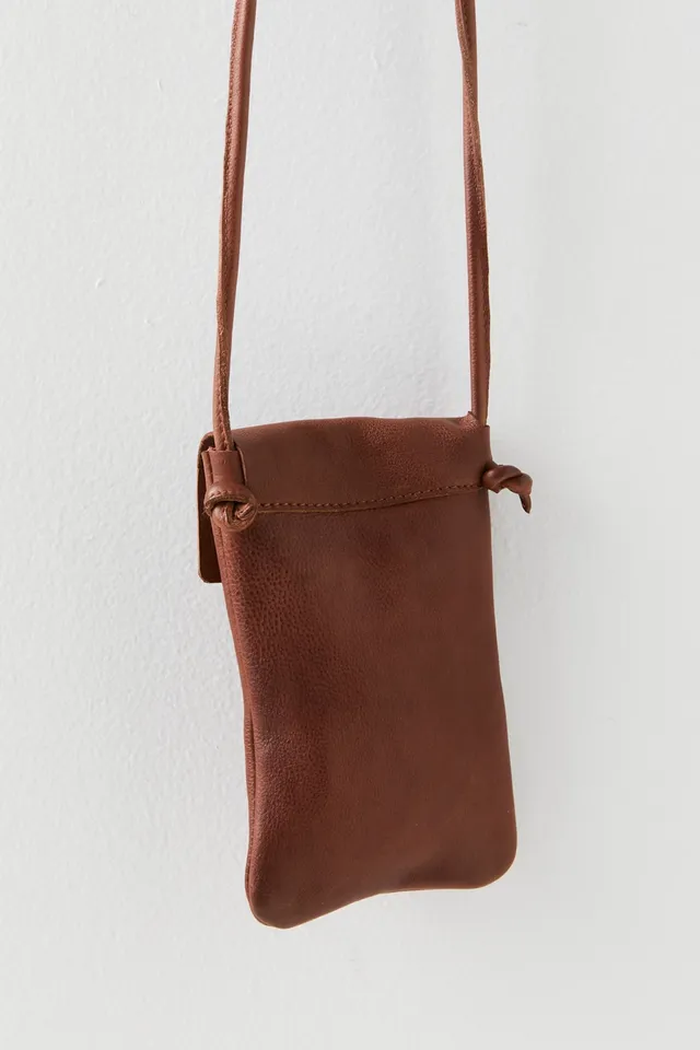 The Toggle Flap Crossbody Bag in Specchio Leather