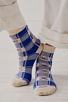 Oilcloth Crew Socks