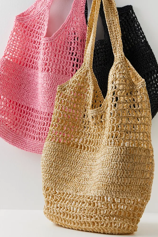 Lucca Sunrise Straw Tote  The Summit at Fritz Farm