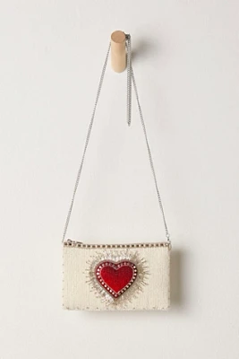 Mary Frances Beaded Crossbody Phone Bag