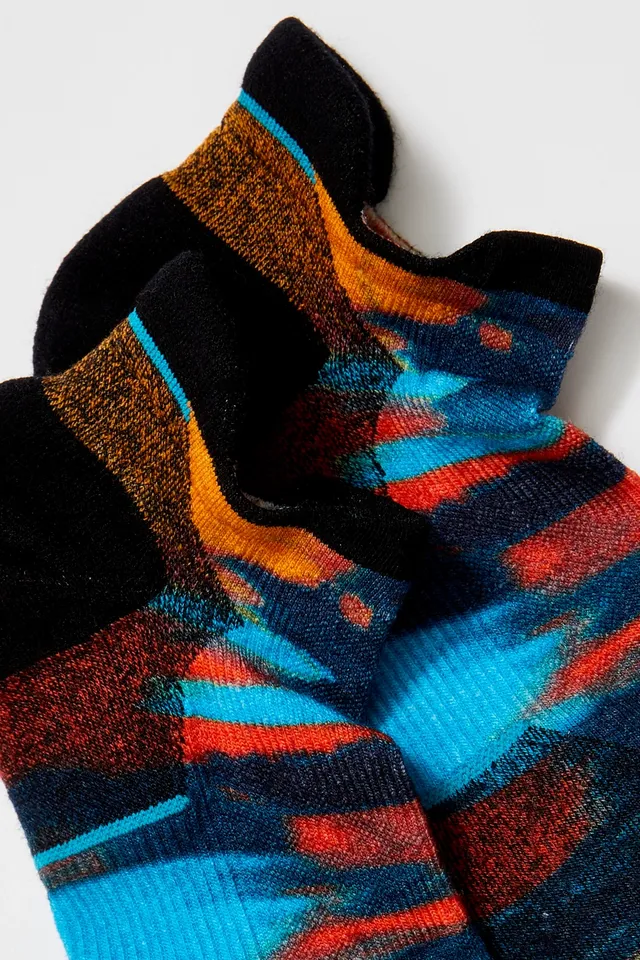 Smartwool Run Targeted Cushion Low Ankle Brushed Print Socks