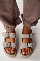 Studded Rule Breaker Flatform Sandals