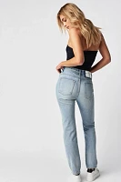 OneTeaspoon Truckers Mid-Waist Straight Jeans