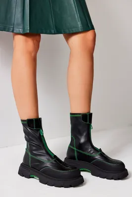 Danica Zip Front Boots