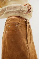 BlankNYC Suede Midi Skirt