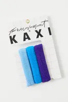 Kaxi Slick Back Pony Tail Holders