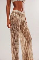 FP x EastNWestLabel Mirror Sequin Sheer Pants