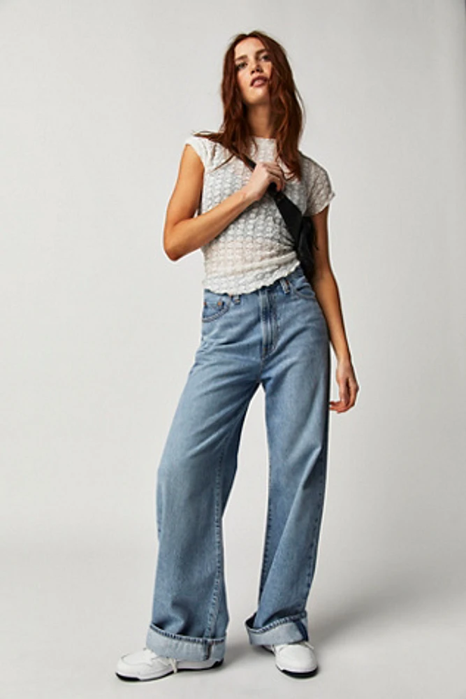 Levi's Ribcage Wide-Leg Jeans
