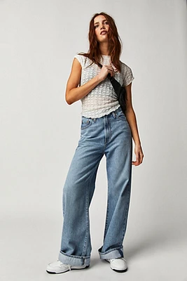Levi's Ribcage Wide-Leg Jeans