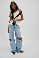 Levi's Ribcage Wide-Leg Jeans