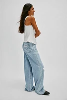 Levi's Ribcage Wide-Leg Jeans