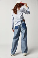 Levi's Reversible Baggy Dad Jeans