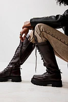 Jones Tall Lace Up Boots