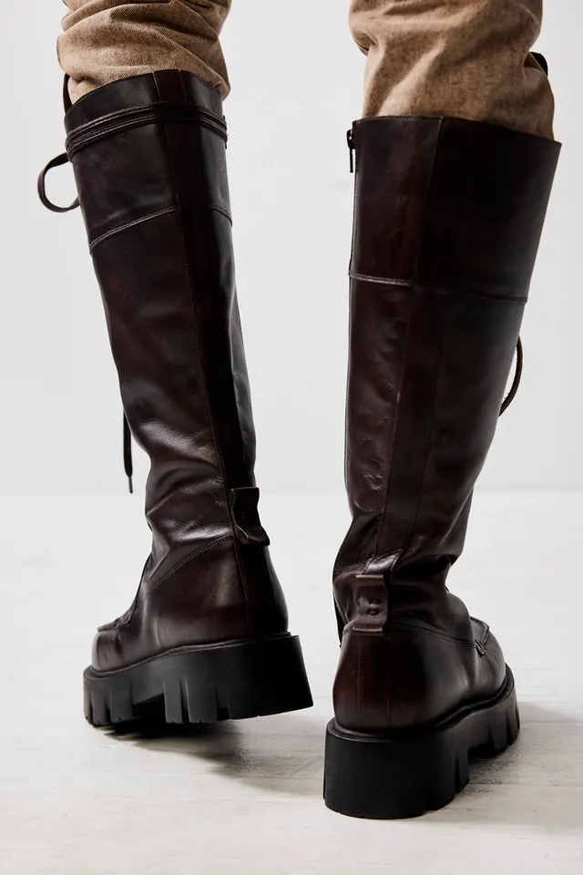 Victory Tall Lace Up Boots