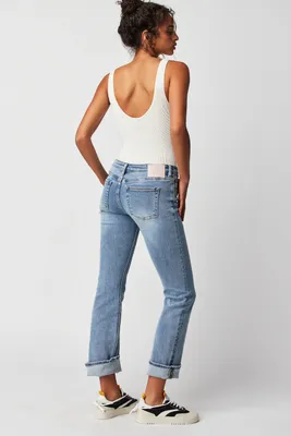 ZGY Super Lo Slim Flare Jeans