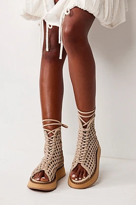 Luca Lace Up Sandals