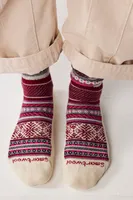 Smartwool Fair Isle Sweater Crew Socks