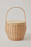 Wicker Basket Cooler