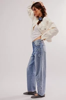 Driftwood Parker Embroidered Jeans