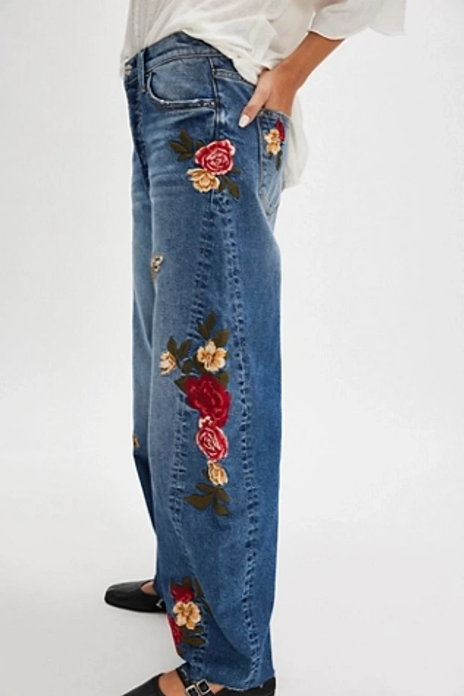 Driftwood Parker Embroidered Jeans