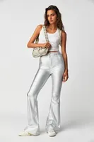 We The Free Jayde Metallic Flare Jeans