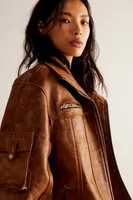 We The Free Skyline Leather Jacket