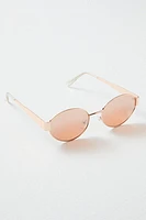 Little Secret Round Sunglasses