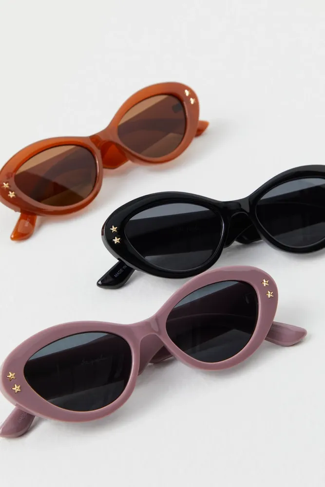 Star Studded Cat Eye Sunglasses