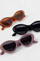 Star Studded Cat Eye Sunglasses