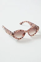 Star Studded Cat Eye Sunglasses
