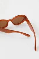 Star Studded Cat Eye Sunglasses
