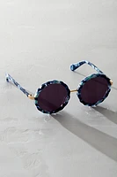 Lele Sadoughi Paros Round Sunglasses