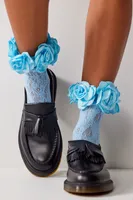 Lace Ring A Roses Socks