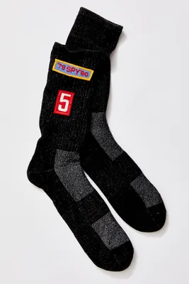 Riley Vintage Patched Socks